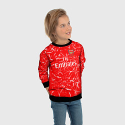 Свитшот детский Arsenal fly emirates sport, цвет: 3D-черный — фото 2