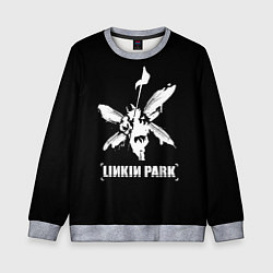 Детский свитшот Linkin Park белый