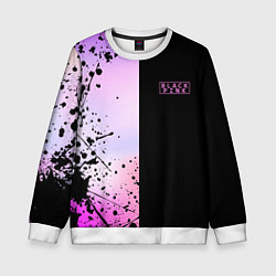 Детский свитшот BLACKPINK HALF COLORS