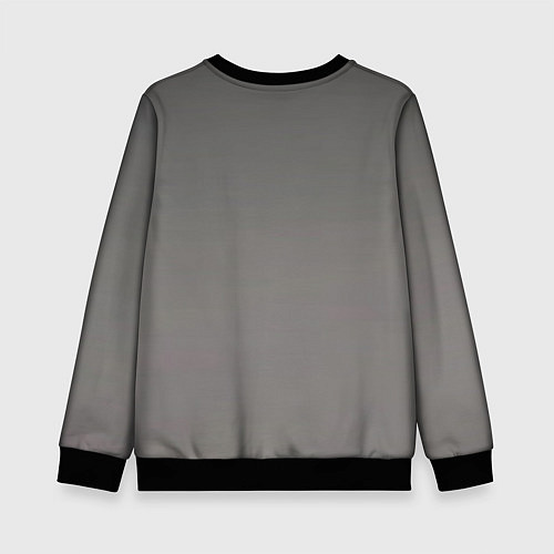 Детский свитшот Нилетто-Niletto / 3D-Черный – фото 2