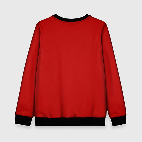 Детский свитшот Монреаль Канадиенс Форма / 3D-Черный – фото 2