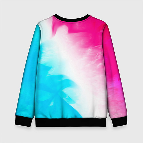 Детский свитшот Exeed Neon Gradient / 3D-Черный – фото 2