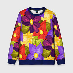 Детский свитшот MULTICOLORED PANSIES