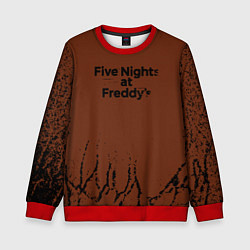 Свитшот детский Five Nights At Freddys : game, цвет: 3D-красный