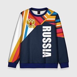 Детский свитшот RUSSIA - RETRO COLORS