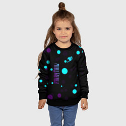 Свитшот детский Хвост феи - абстракция, цвет: 3D-черный — фото 2