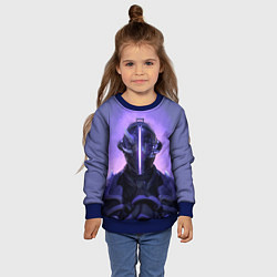 Свитшот детский Bondrewd из аниме Made in Abyss, цвет: 3D-синий — фото 2