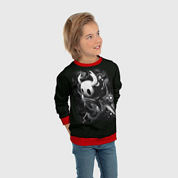 Свитшот детский Hollow Knight рисунок, цвет: 3D-красный — фото 2