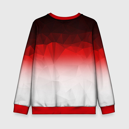 Детский свитшот Капоэйра на одной руке / 3D-Красный – фото 2