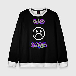 Детский свитшот Sad boys лого