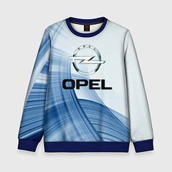 Свитшот детский Opel - logo, цвет: 3D-синий