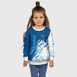 Свитшот детский Mazda - краска, цвет: 3D-белый — фото 2