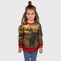 Свитшот детский STALKER В Поле, цвет: 3D-красный — фото 2