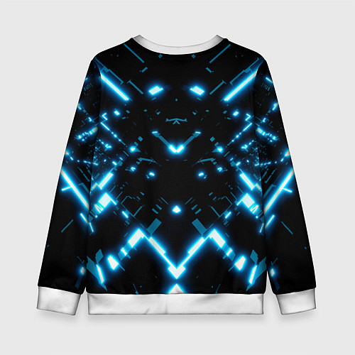 Детский свитшот Сузуки - абстракция / 3D-Белый – фото 2