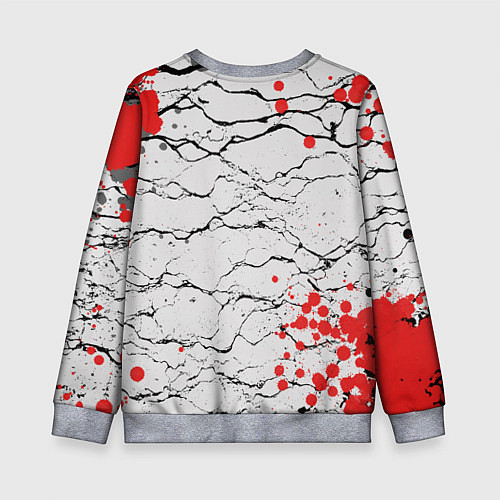 Детский свитшот Секиро арт / 3D-Меланж – фото 2
