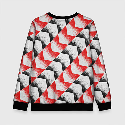 Детский свитшот Manchester United - Pre Match Top 202223 / 3D-Черный – фото 2
