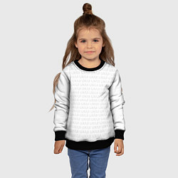 Свитшот детский UXUI white, цвет: 3D-черный — фото 2
