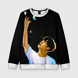 Детский свитшот BTS Kim Yohan Butterfly