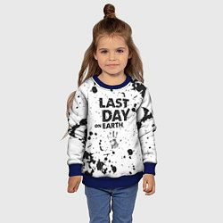 Свитшот детский The last of us - краска, цвет: 3D-синий — фото 2