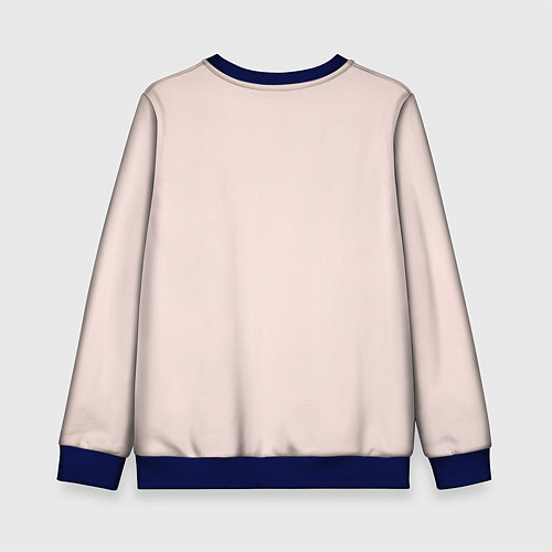 Детский свитшот Кики на метле / 3D-Синий – фото 2