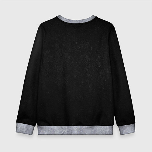 Детский свитшот Берсерк гранж / 3D-Меланж – фото 2