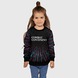Свитшот детский Combat Continent infinity, цвет: 3D-черный — фото 2