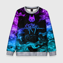 Свитшот детский Stray fire, цвет: 3D-меланж