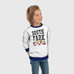 Свитшот детский South park кострёр, цвет: 3D-синий — фото 2