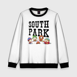 Свитшот детский South park кострёр, цвет: 3D-черный
