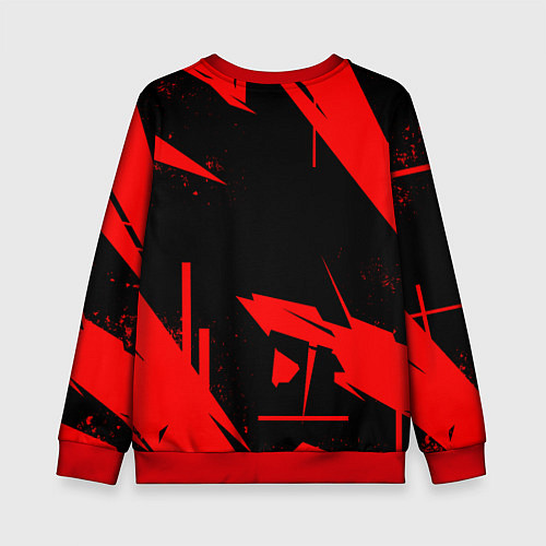 Детский свитшот Танджиров Комадо - Клинок / 3D-Красный – фото 2
