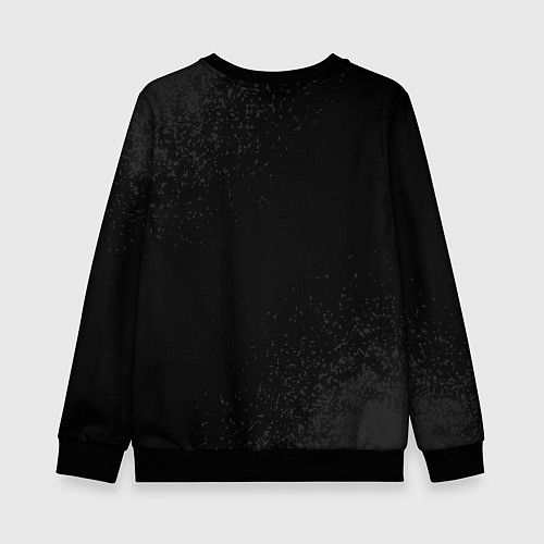 Детский свитшот Eat, sleep, Portal, repeat / 3D-Черный – фото 2