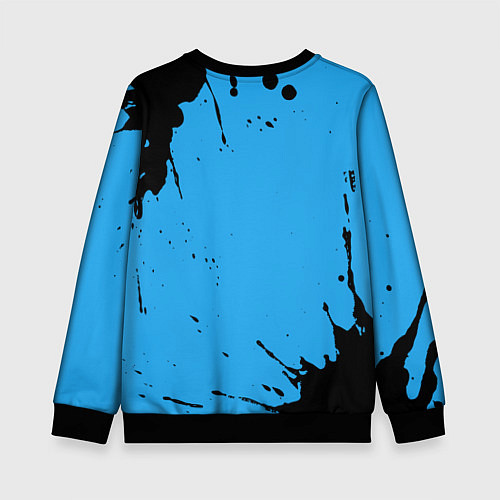 Детский свитшот Владик космонавт футболист / 3D-Черный – фото 2