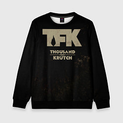 Свитшот детский TFK - Thousand Foot Krutch, цвет: 3D-черный