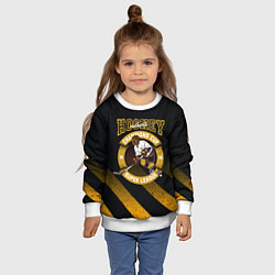 Свитшот детский Чемпионат по хоккею, цвет: 3D-белый — фото 2