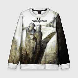 Свитшот детский Three Days Grace дебютный альбом, цвет: 3D-белый