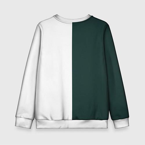 Детский свитшот Луна и Артемис инь-янь / 3D-Белый – фото 2