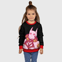 Свитшот детский Милый стенд Killer Queen - Jojo, цвет: 3D-красный — фото 2