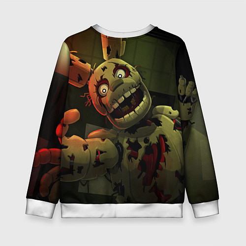 Детский свитшот Спрингтpaп / 3D-Белый – фото 2