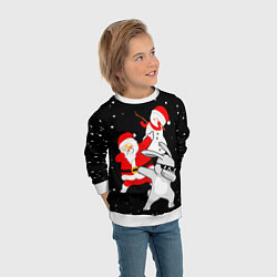 Свитшот детский Герои нового года дэбуют, цвет: 3D-белый — фото 2