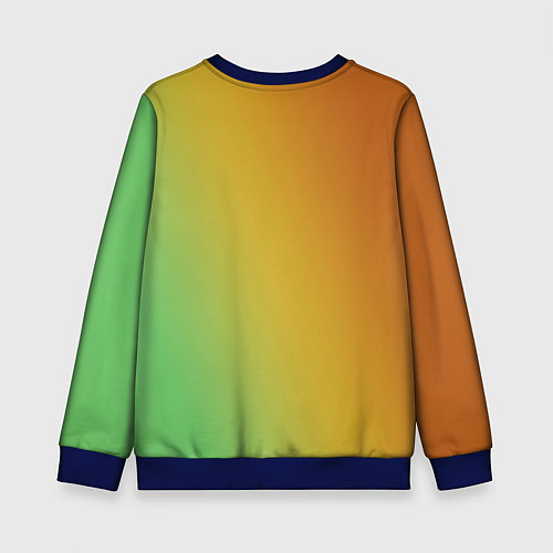 Детский свитшот My Singing Monsters - Зерномех / 3D-Синий – фото 2