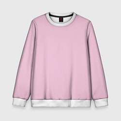 Свитшот детский Розовый радуга, цвет: 3D-белый