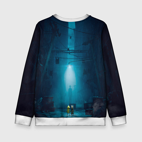 Детский свитшот Little Nightmare / 3D-Белый – фото 2