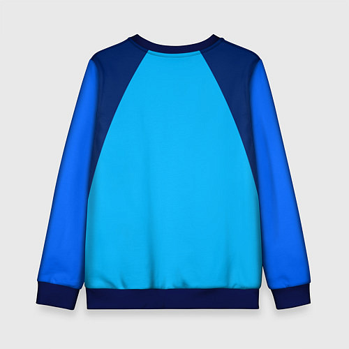 Детский свитшот Спортик из 90х FIRM / 3D-Синий – фото 2