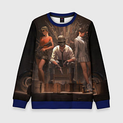 Свитшот детский PUBG игра, цвет: 3D-синий