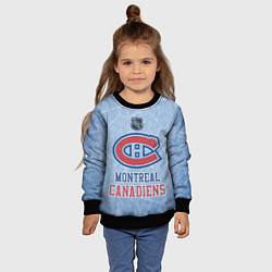 Свитшот детский Montreal Canadiens - NHL, цвет: 3D-черный — фото 2