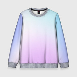 Свитшот детский Heart love, цвет: 3D-меланж