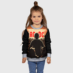 Свитшот детский На рок концерте, цвет: 3D-меланж — фото 2
