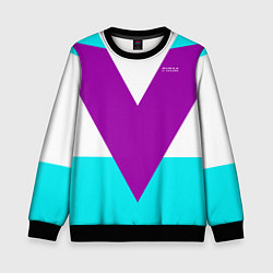 Свитшот детский В ретро стиле FIRM, цвет: 3D-черный