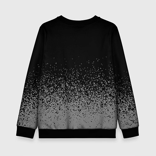 Детский свитшот Руслан - в красной рамке на темном / 3D-Черный – фото 2