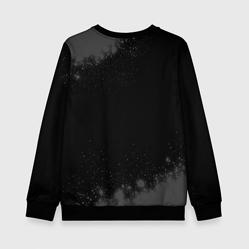 Детский свитшот Паша и желтый символ СССР со звездой / 3D-Черный – фото 2